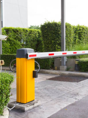 car park barrier, automatic entry system